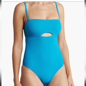 New VYB Eye Candy Bandeau One Piece Swimsuit sz LG